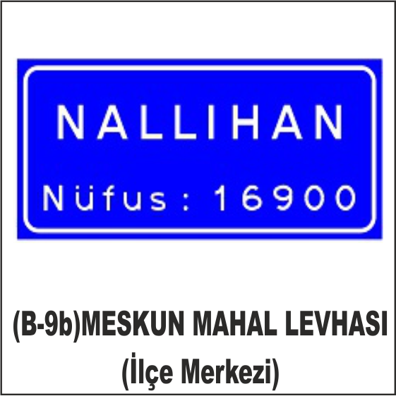 (B-9b) MESKUN MAHAL LEVHASI (İlçe Merkezi)